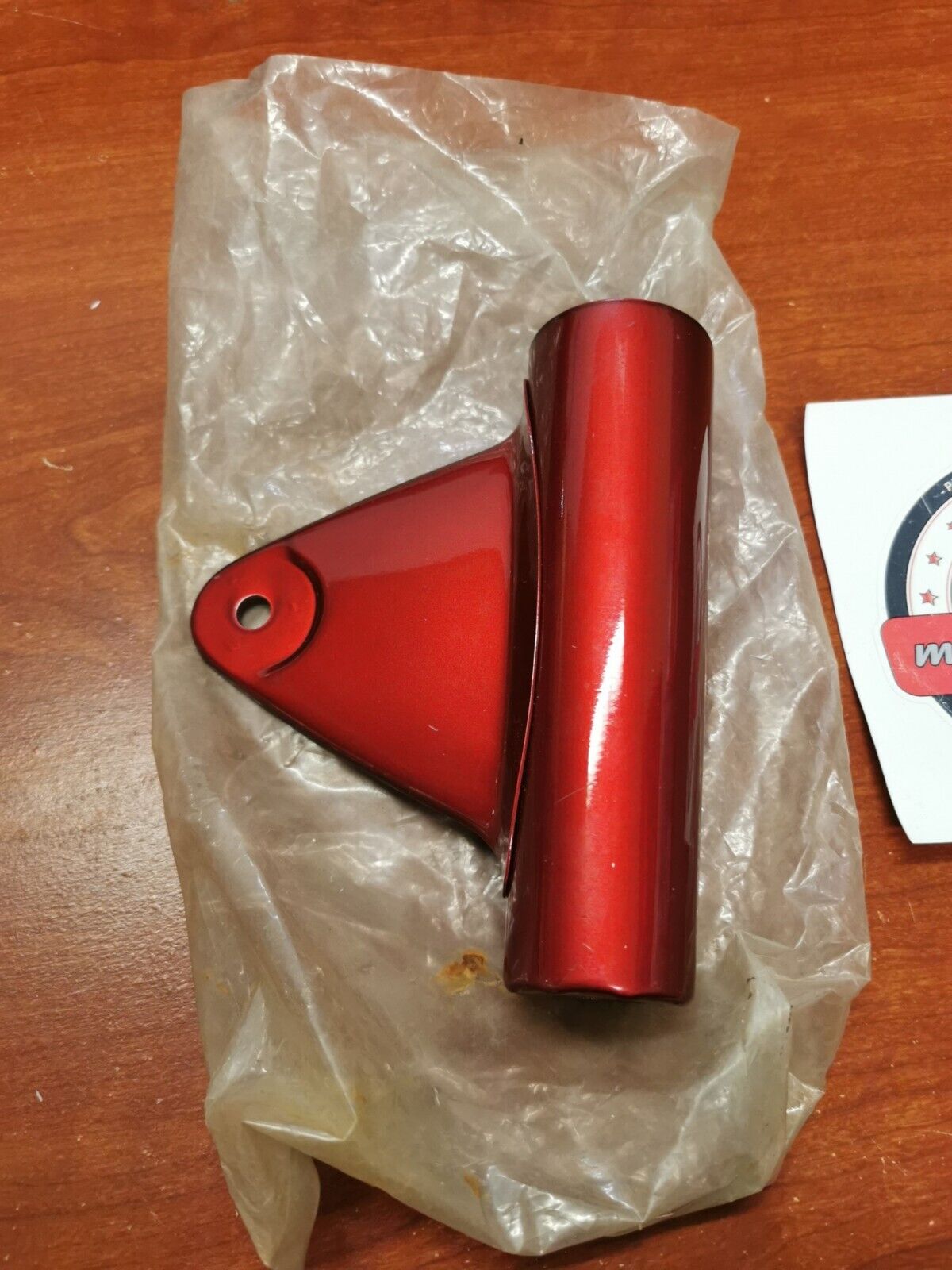 NOS SUZUKI T20 T200 ? RIGHT FRONT FORK HEADLIGHT BRACKET EAR S30