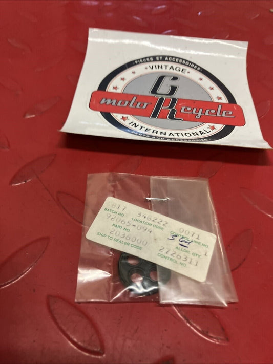 NOS KAWASAKI FUEL COCK CUP GASKET PETCOCK 92065-094 K20