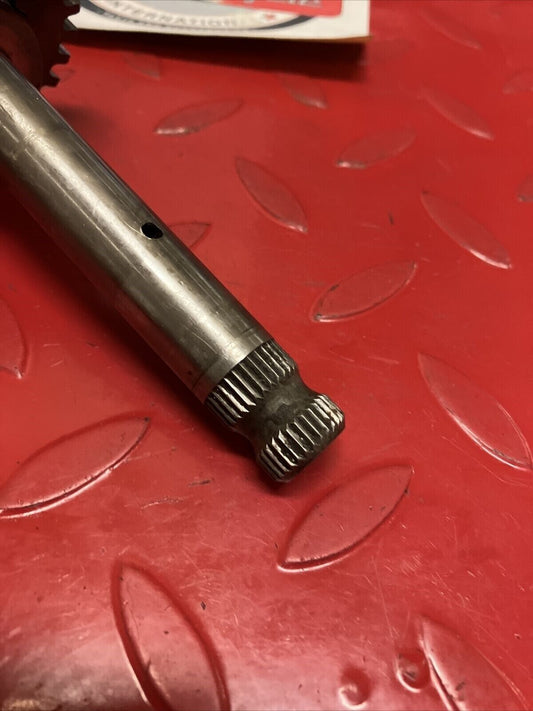 Suzuki TC125 1972 kickstarter kick starter shaft spindle gear mechanism