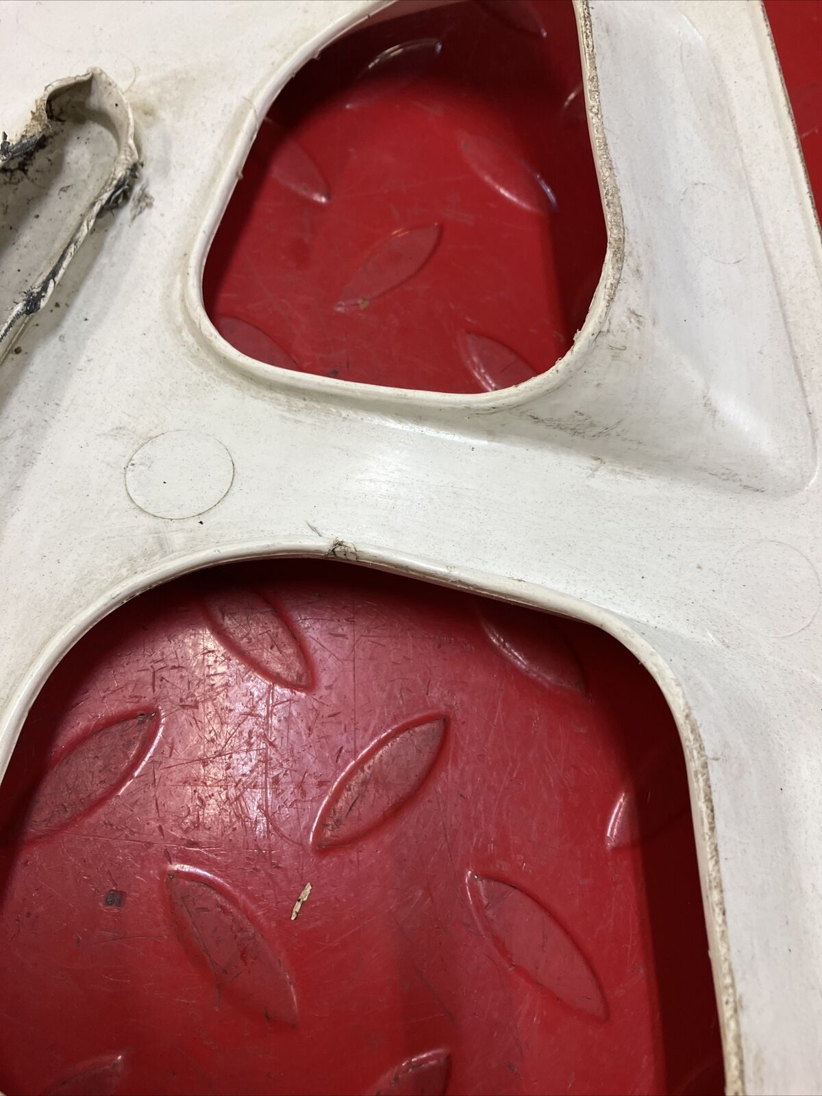 Honda CR125R 1991 radiator shroud fuel tank cover CR250R 19071-KZ3-730ZA