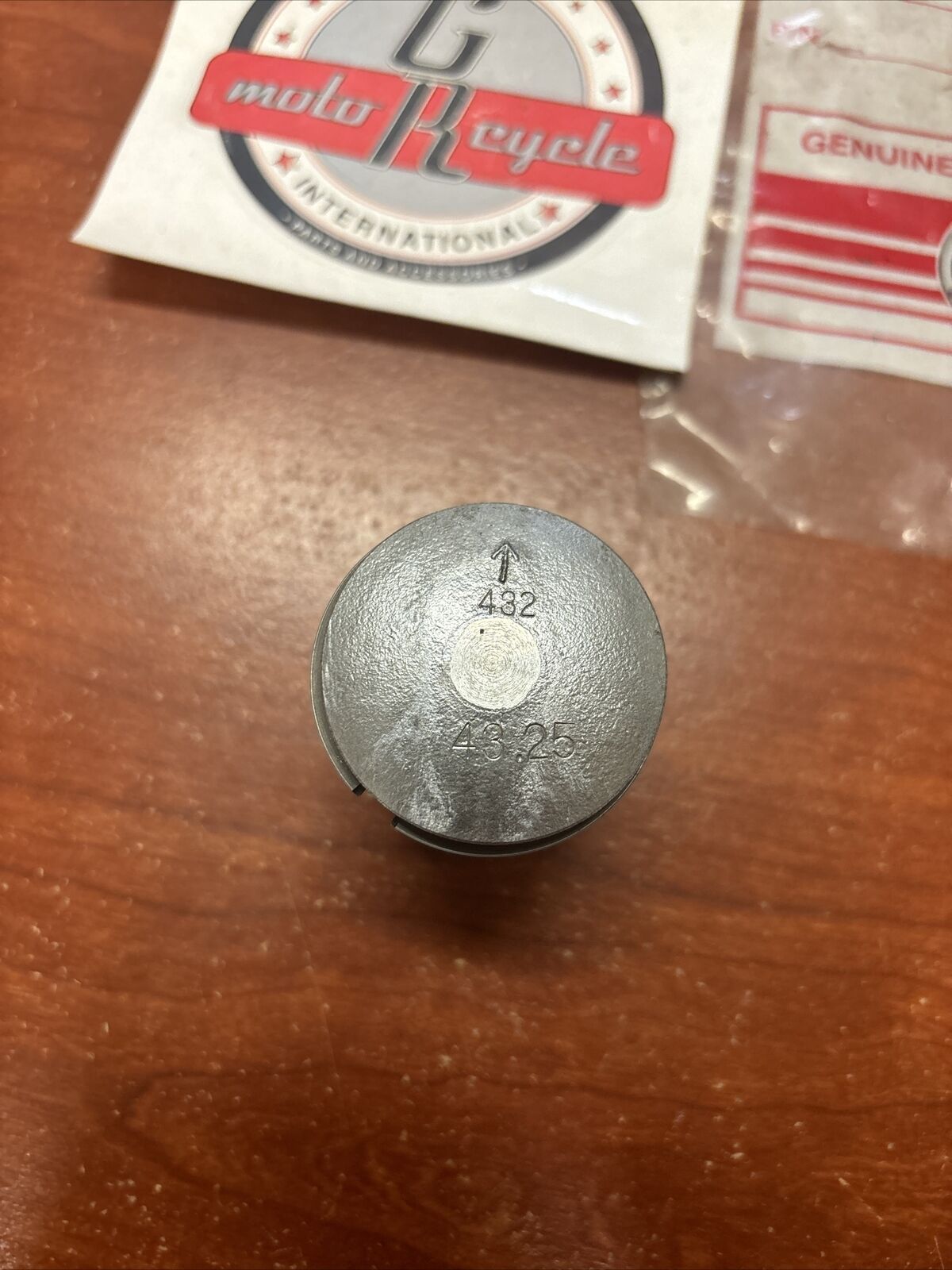 NOS Yamaha 1975 1976 RD125 PISTON O/S 0.25 466-11635-01-00 Y175