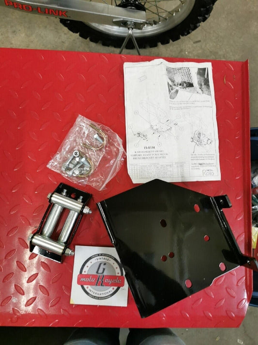 NOS METAL ROIO KVF650 2001 WINCH FRONT BRACKET MOUNTING KIT 15-1534 J11