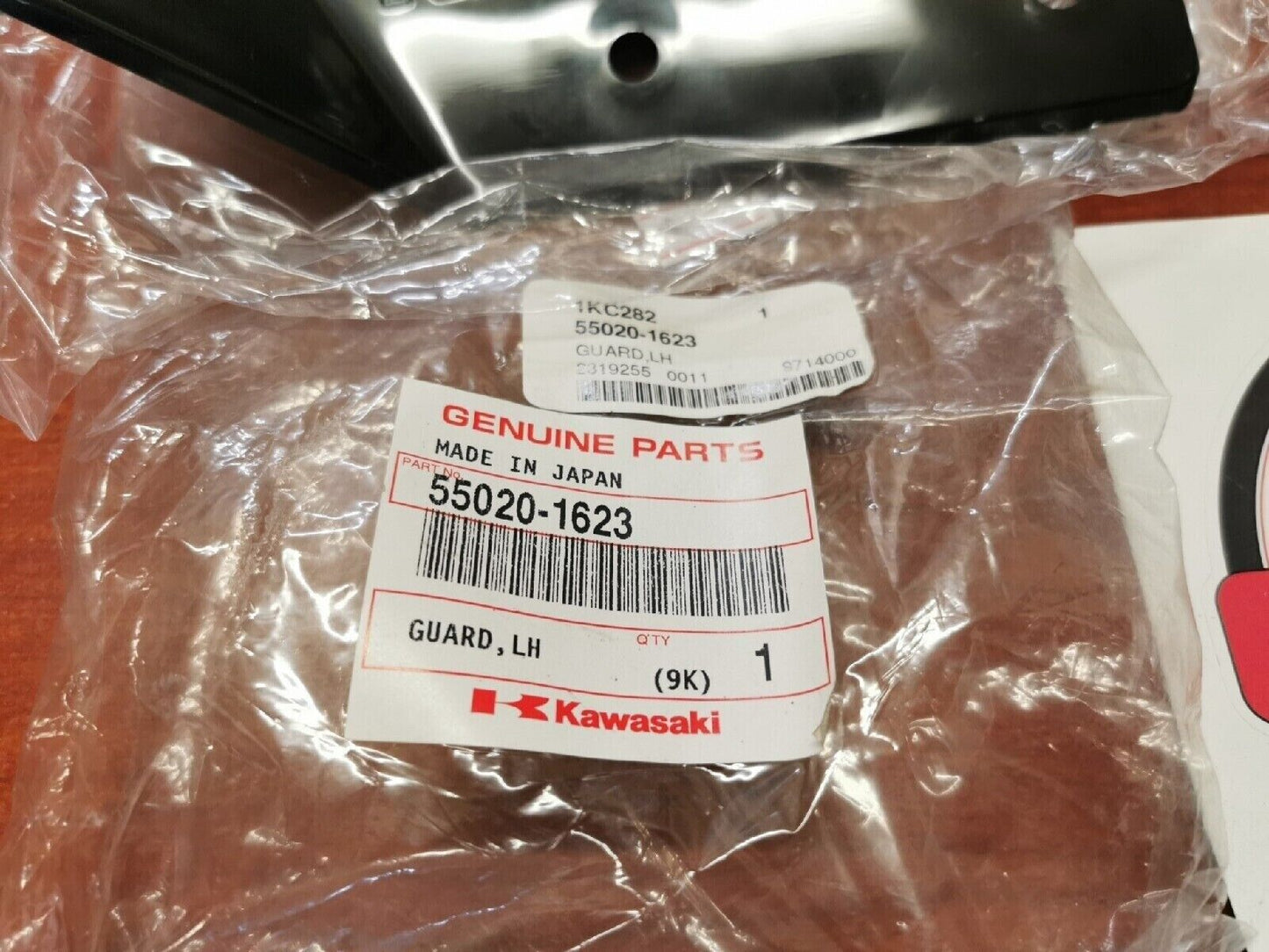 NOS Kawasaki KVF400 KVF300 LEFT GUARD LH 55020-1623 K23