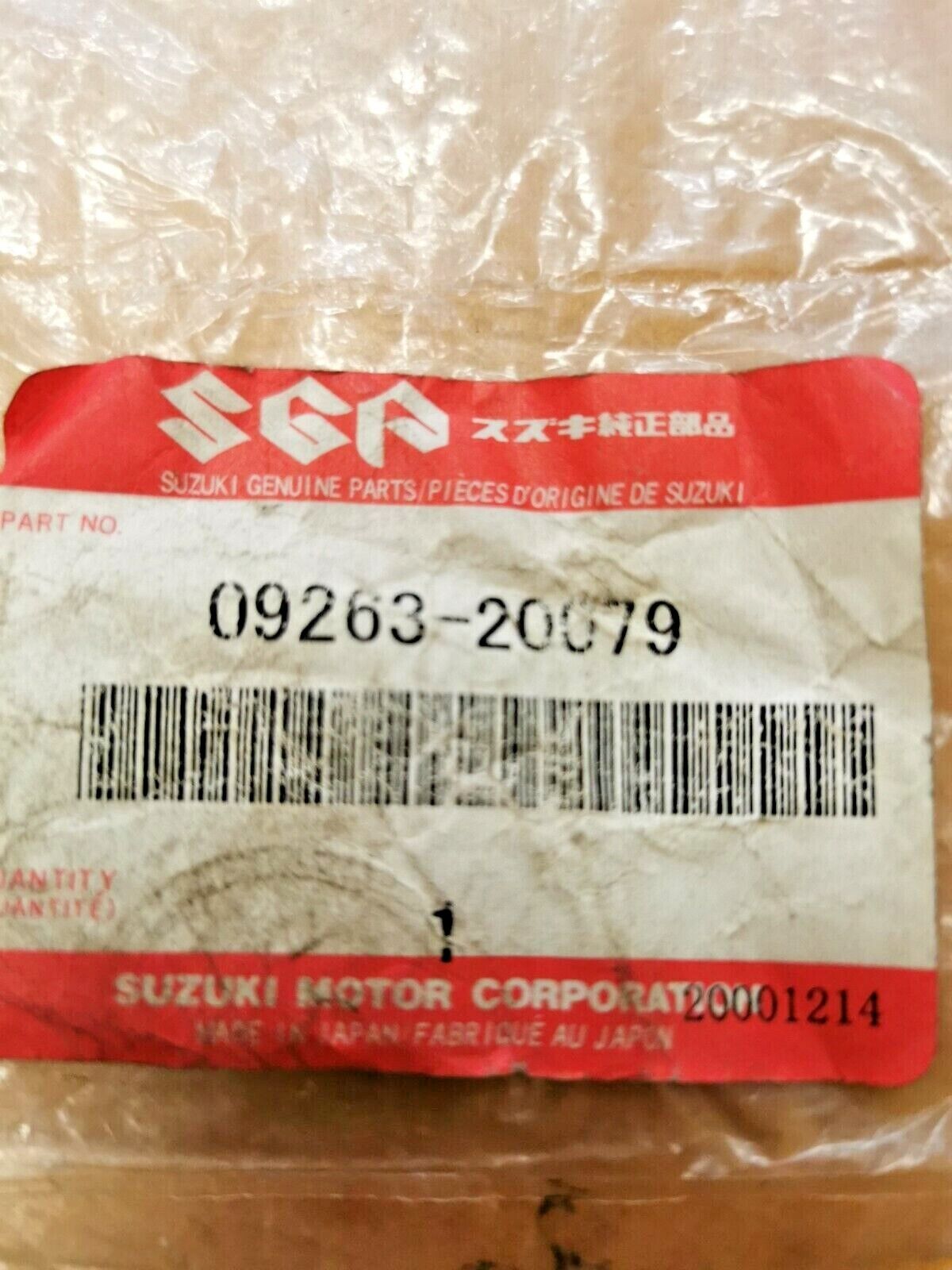 NOS SUZUKI RM80 RM80S 1986 - 2000 BEARING 09263-20079 S6