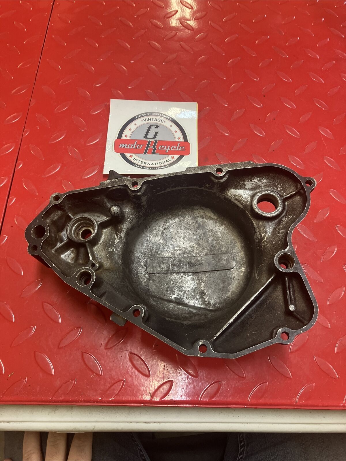 Suzuki RM125 1982 right crankcase clutch cover 1981 1983 2