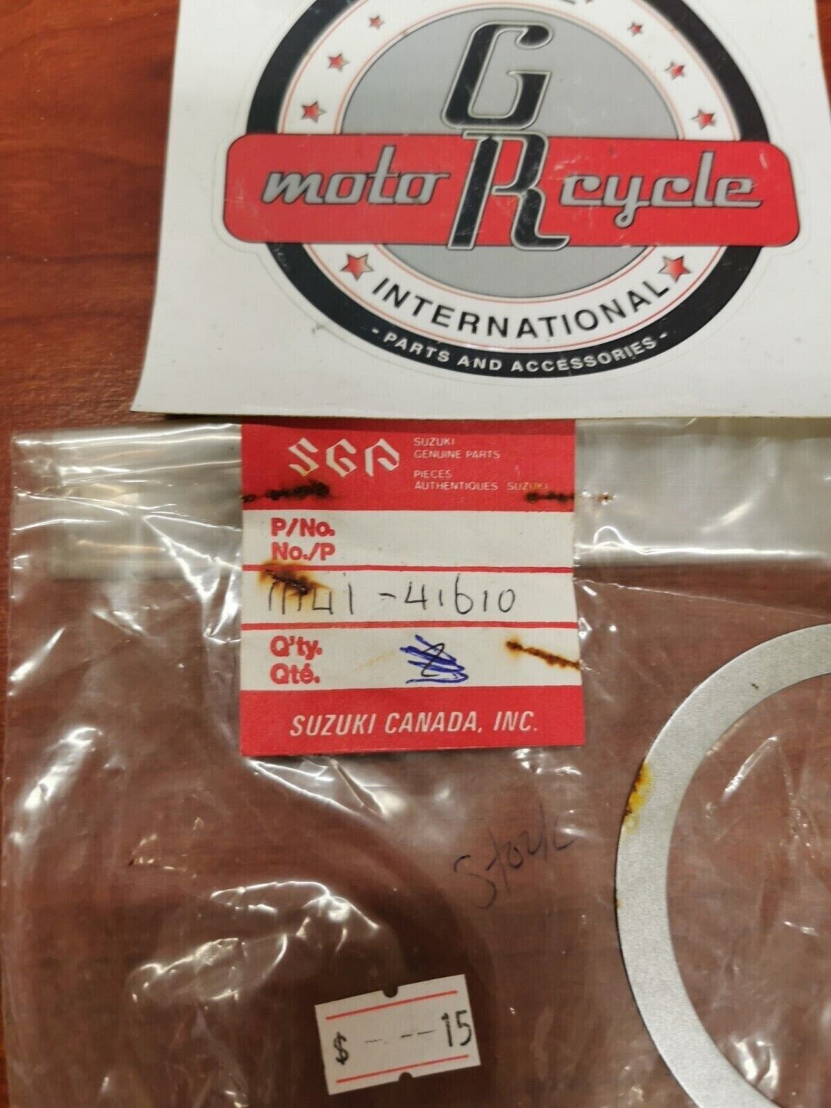 NOS Suzuki RM250 CYLINDER HEAD GASKET 11141-41610 S18