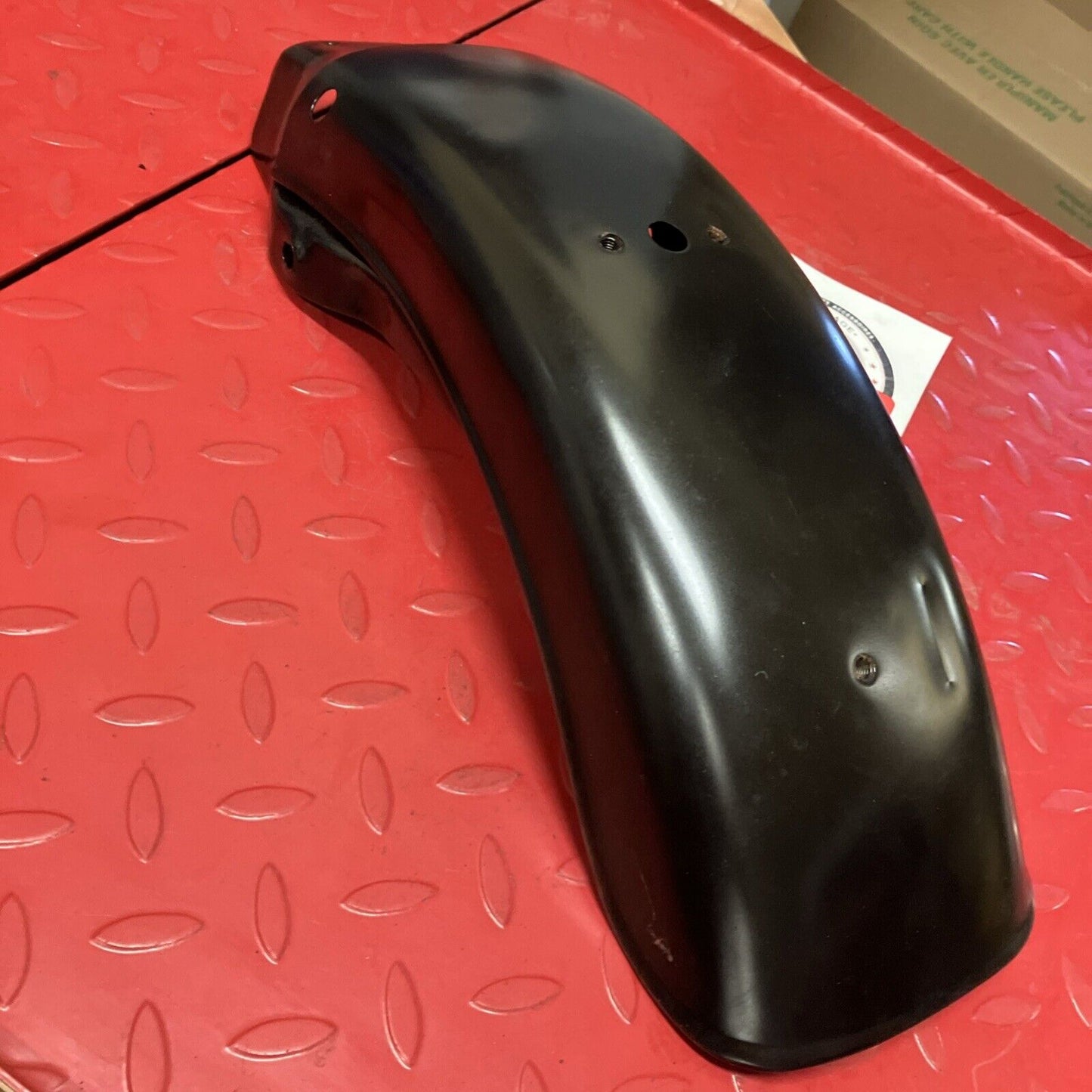 Honda CB400F 1975 1976 1977 Rear fender back mud guard painted black U6