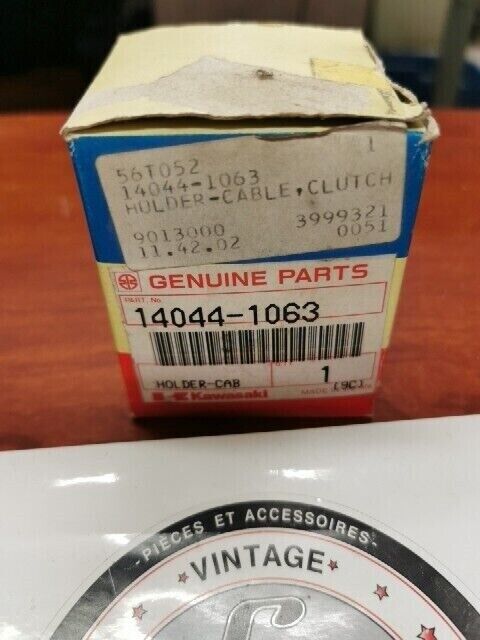NOS Kawasaki 1989 1990 KL500 1989 - 91 KL650 CLUTCH HOLDER CABLE 14044-1063 K37