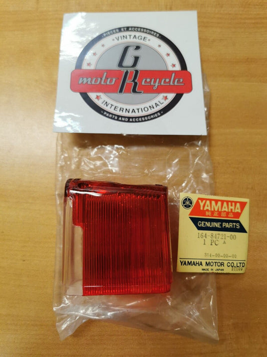 NOS YAMAHA HS1 HS2 L2 YL2 YL3 YG5 Lens Taillight 164-84721-00 Y37