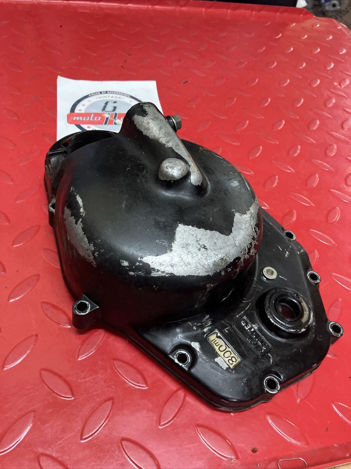 Suzuki DS100 1980 Right crankcase clutch cover