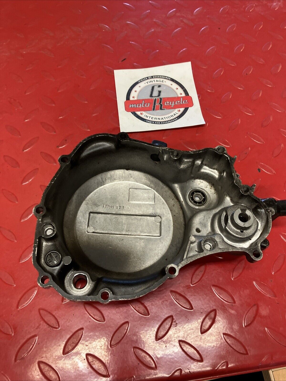 Yamaha YZ125 1983 Left crankcase clutch cover 1984 1985