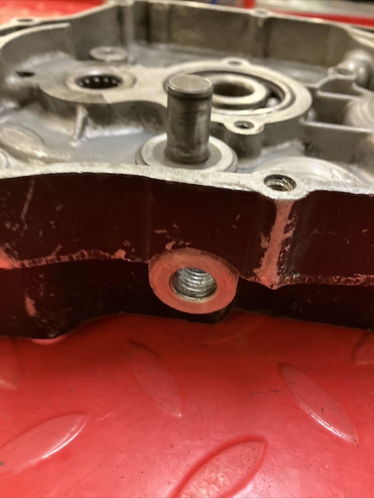Yamaha YZ125 1977 right crankcase crank case