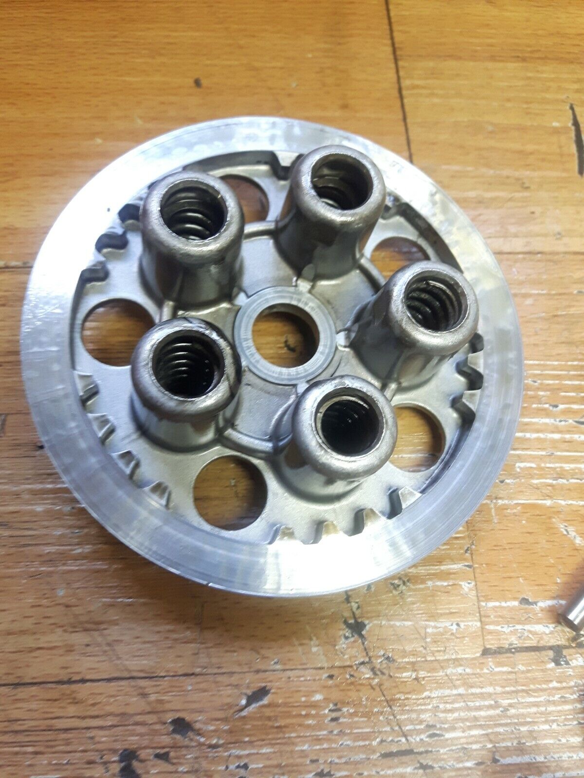 Kawasaki KLX125L 2003 complete clutch basket hub pressure plate 2004 2005 2006