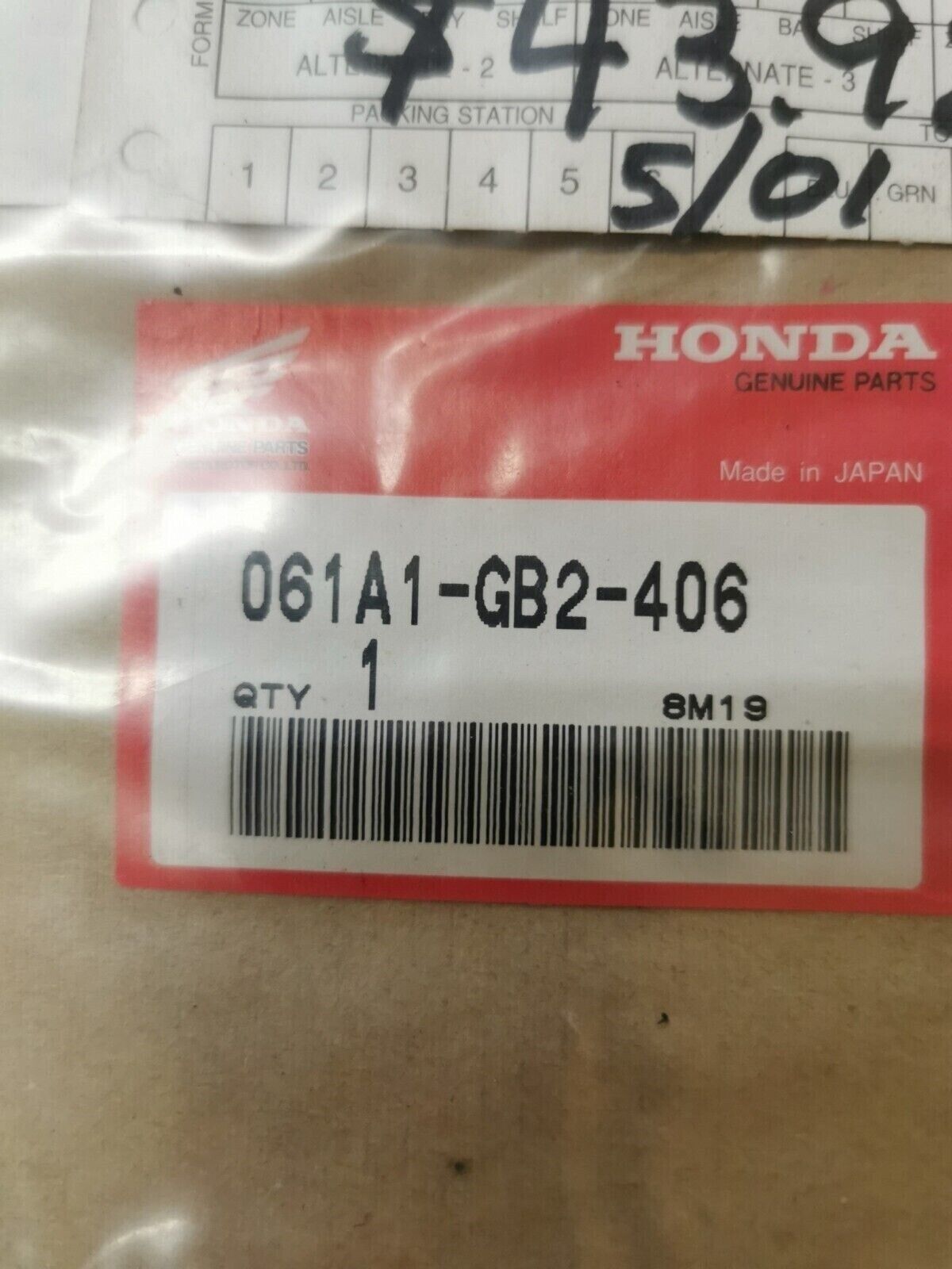 NOS HONDA Z50R 1982 - 1985 TOP END GASKET KIT 061A1-GB2-406 H22