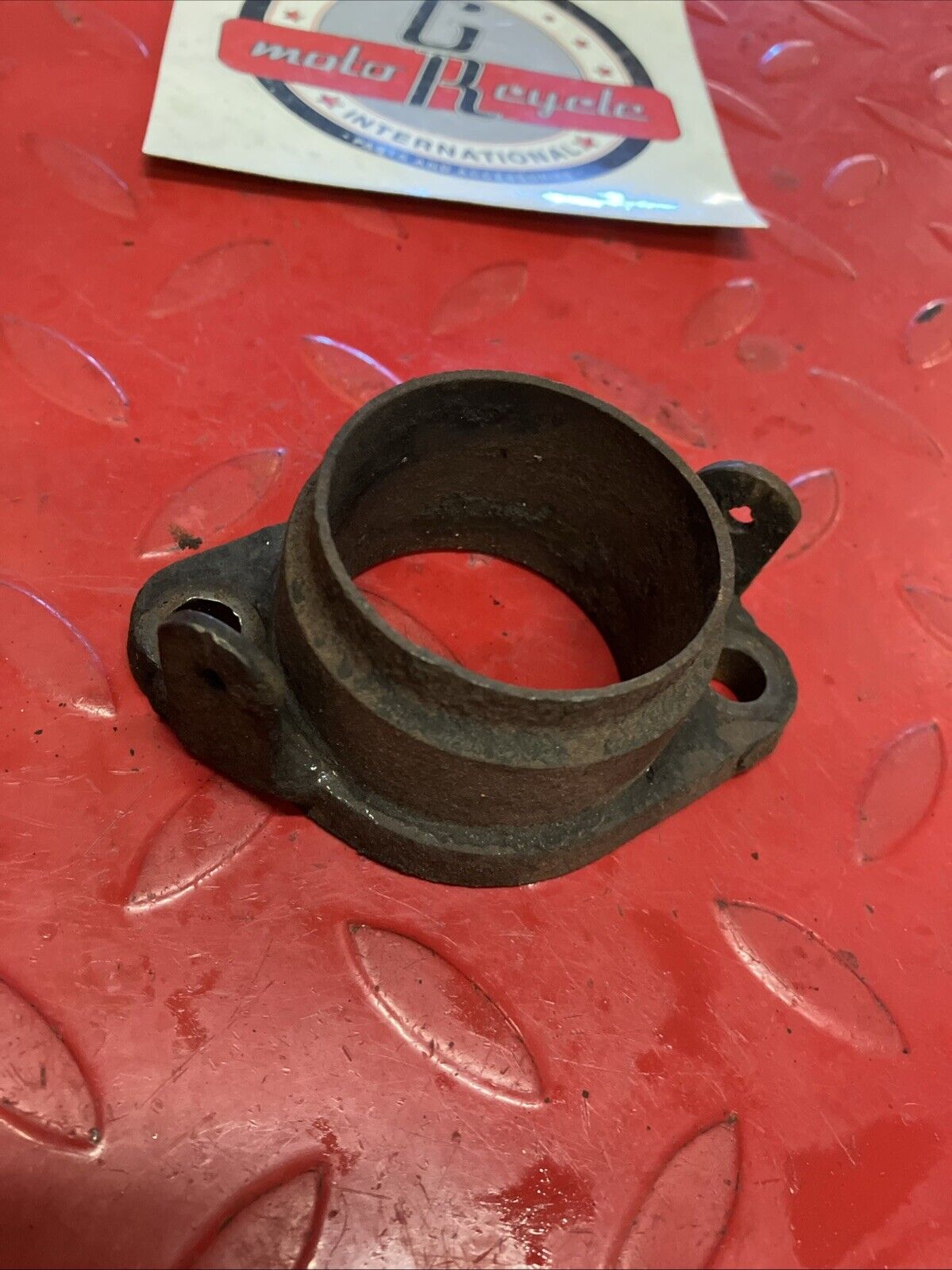 Can-Am TNT250 MX1 TNT 250 cylinder exhaust manifold flange 420-273-695 U3