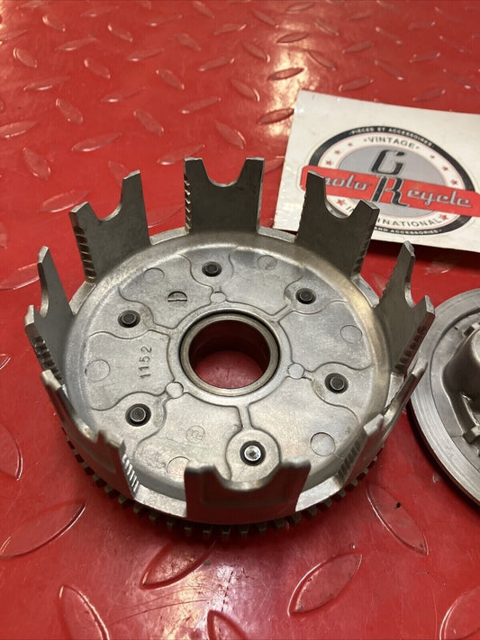 Kawasaki KX80 2000 clutch basket and pressure plate 1998 1999