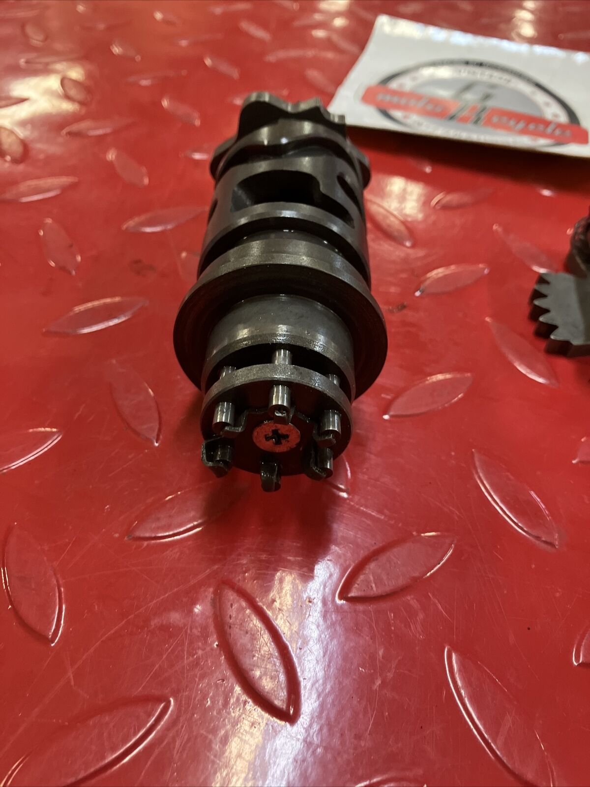 Yamaha YZ400 1977 transmission gearshift gear shift drum cam assy