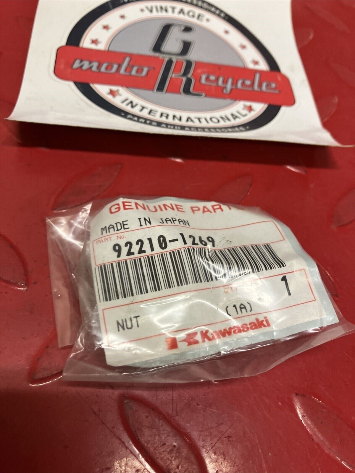NOS KAWASAKI KVF650 2002 2003 NUT 18MM K15