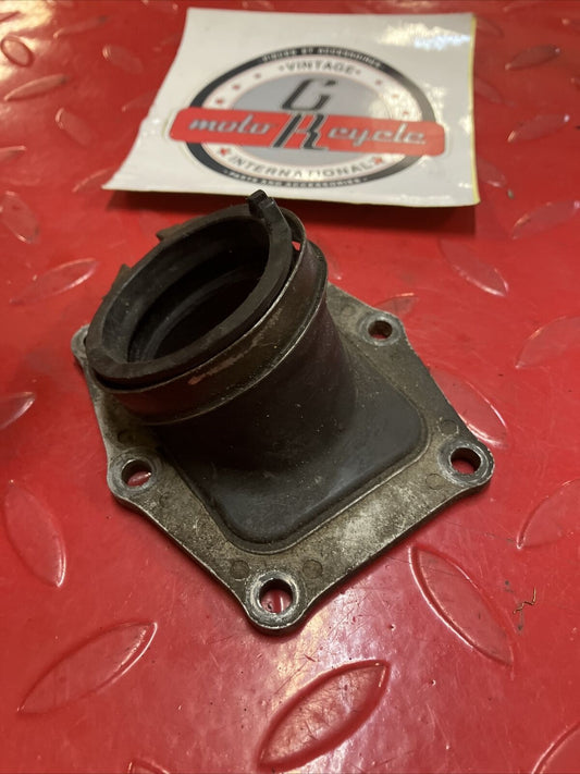 Honda CR250R 1984 intake manifold carburetor insulator boot 1985 NICE