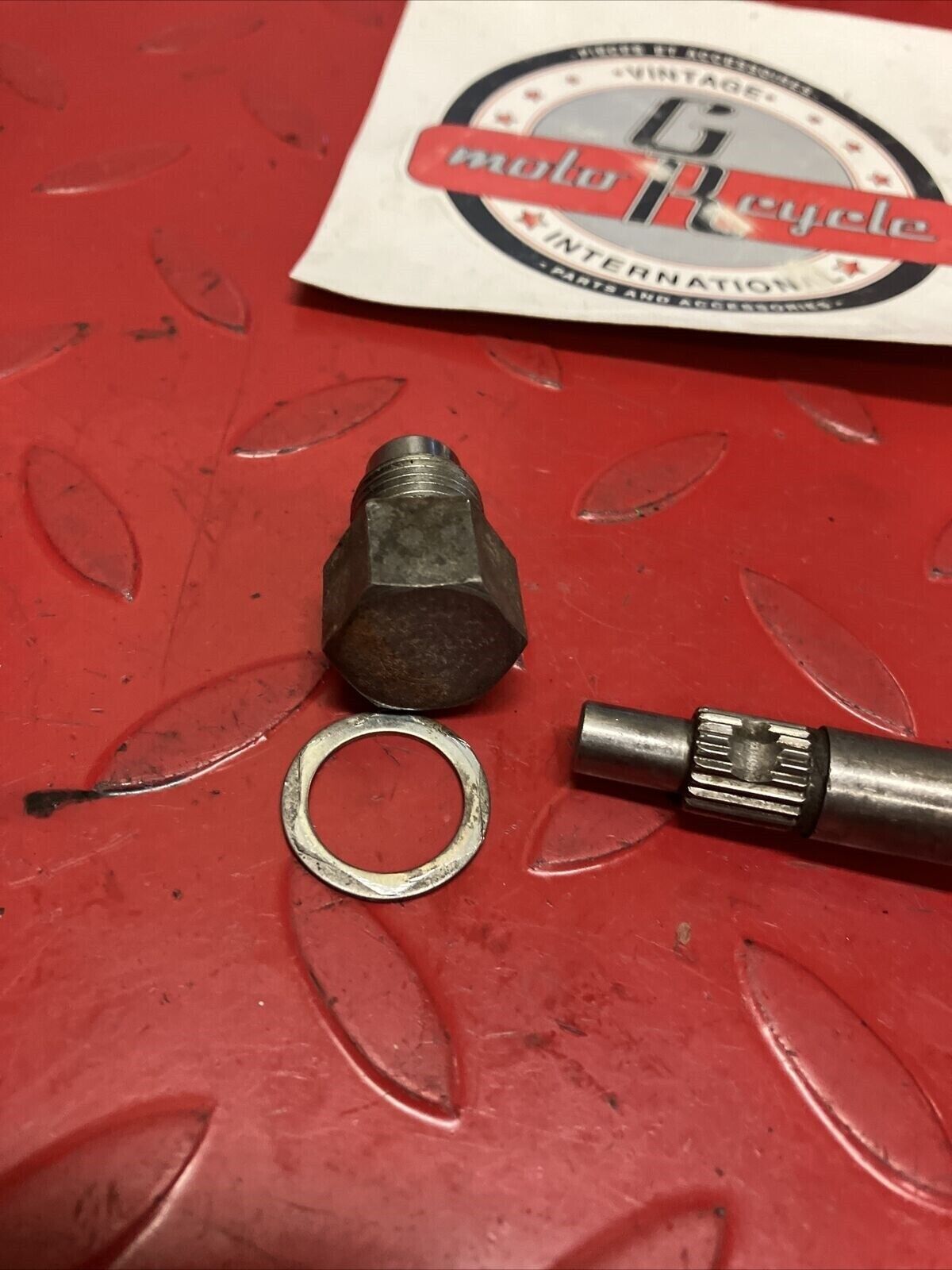Suzuki TC125 1872 reduction shifting high low lever shaft parts