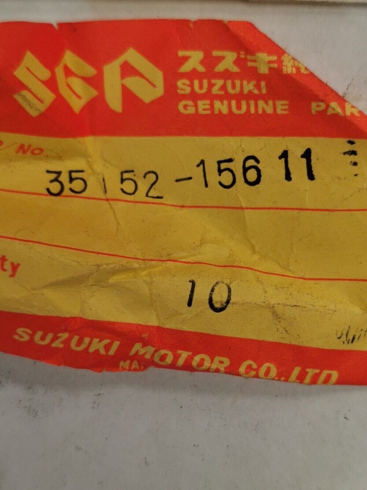 NOS SUZUKI T500R T350J GT750 BEAM ADJUSTING NUT 35152-15611 S27