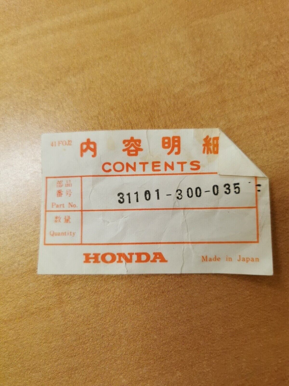 NOS HONDA CB750 ROTOR HITACHI 31101-300-035 H21
