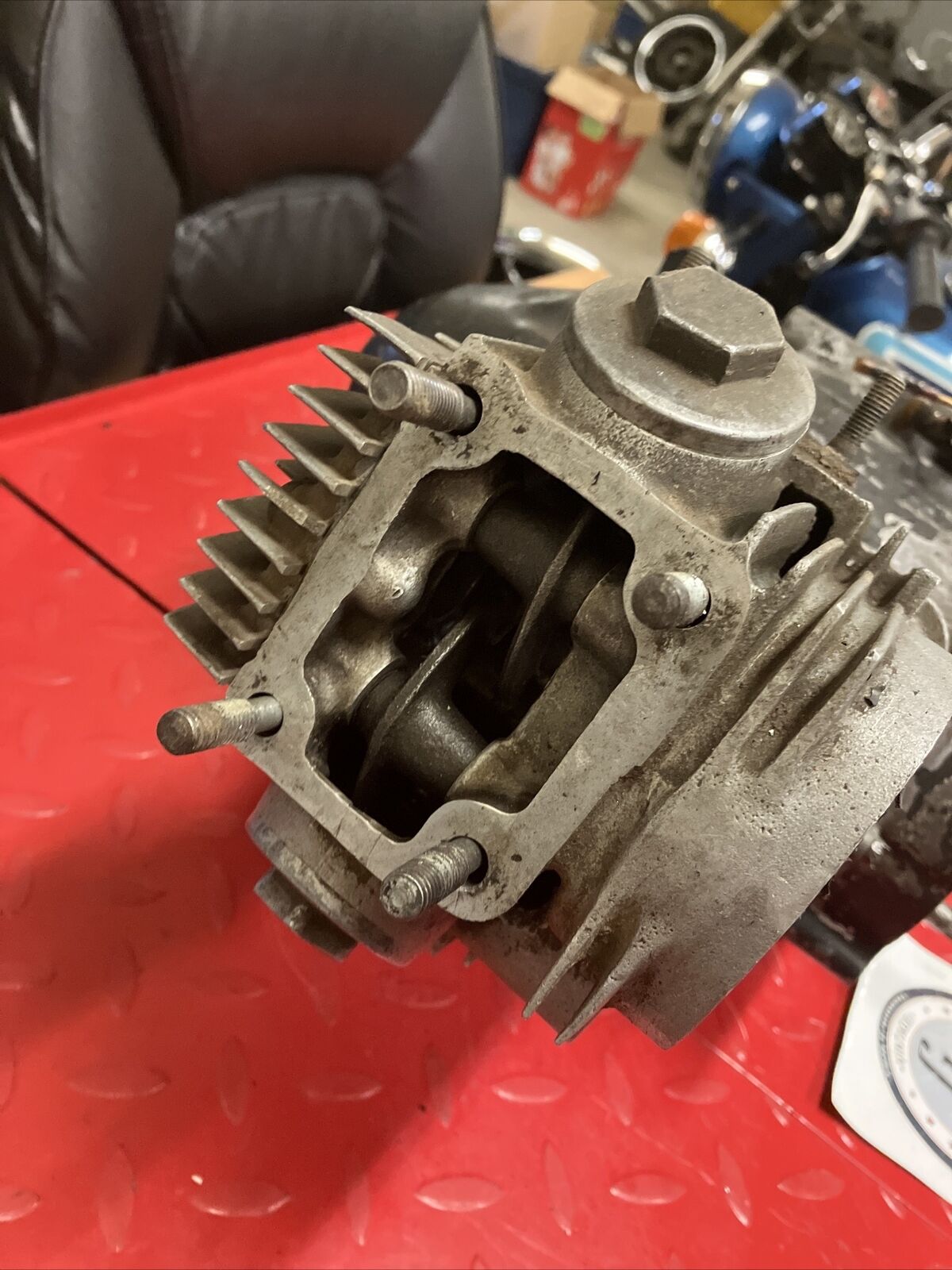 Honda ATC90 1977 engine motor crankcase cylinder head crank transmission
