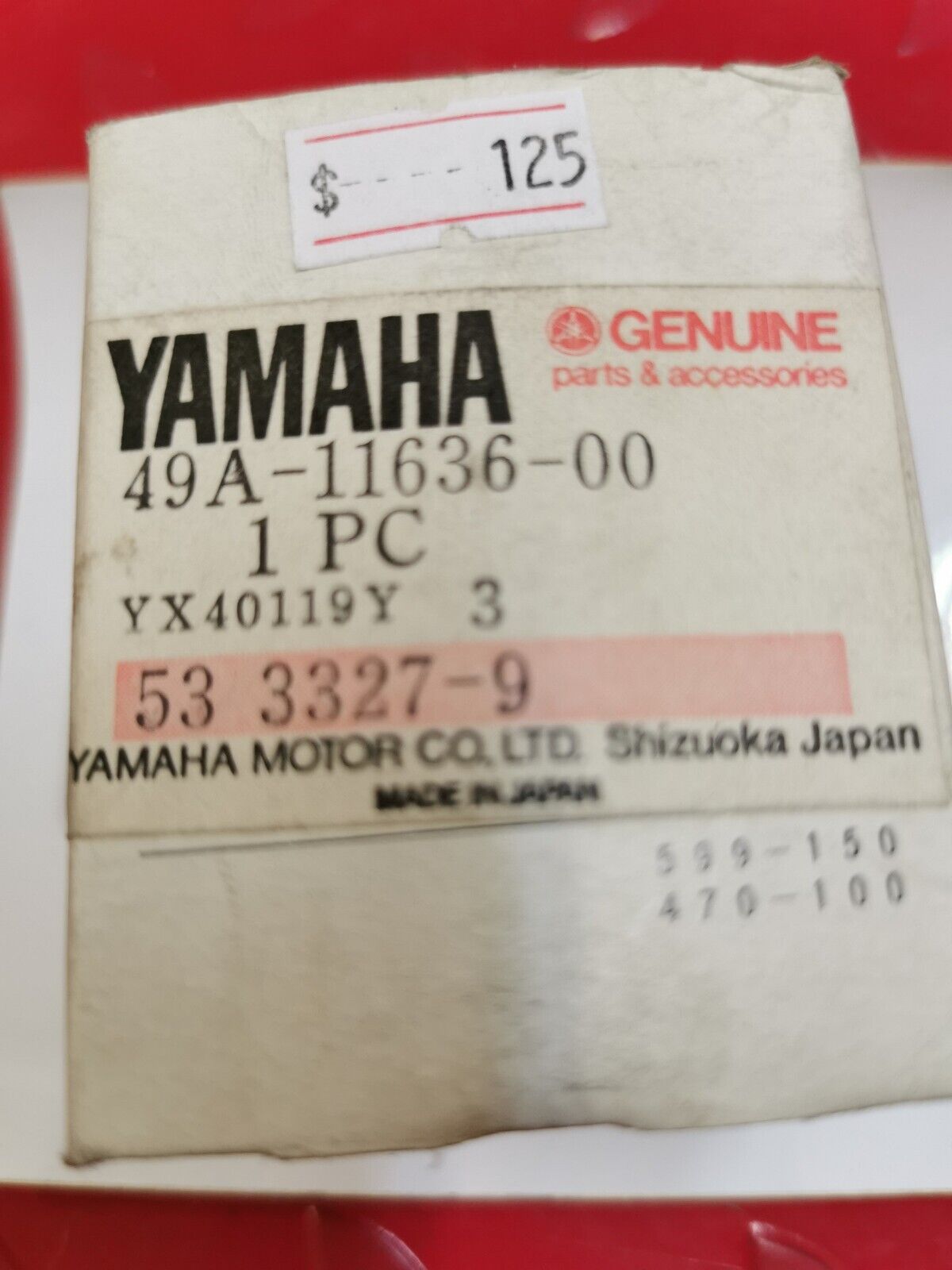 NOS Yamaha FJ600 YX600 FZ600 PISTON 2 O/S 0.50 49A-11636-00-00 Y19