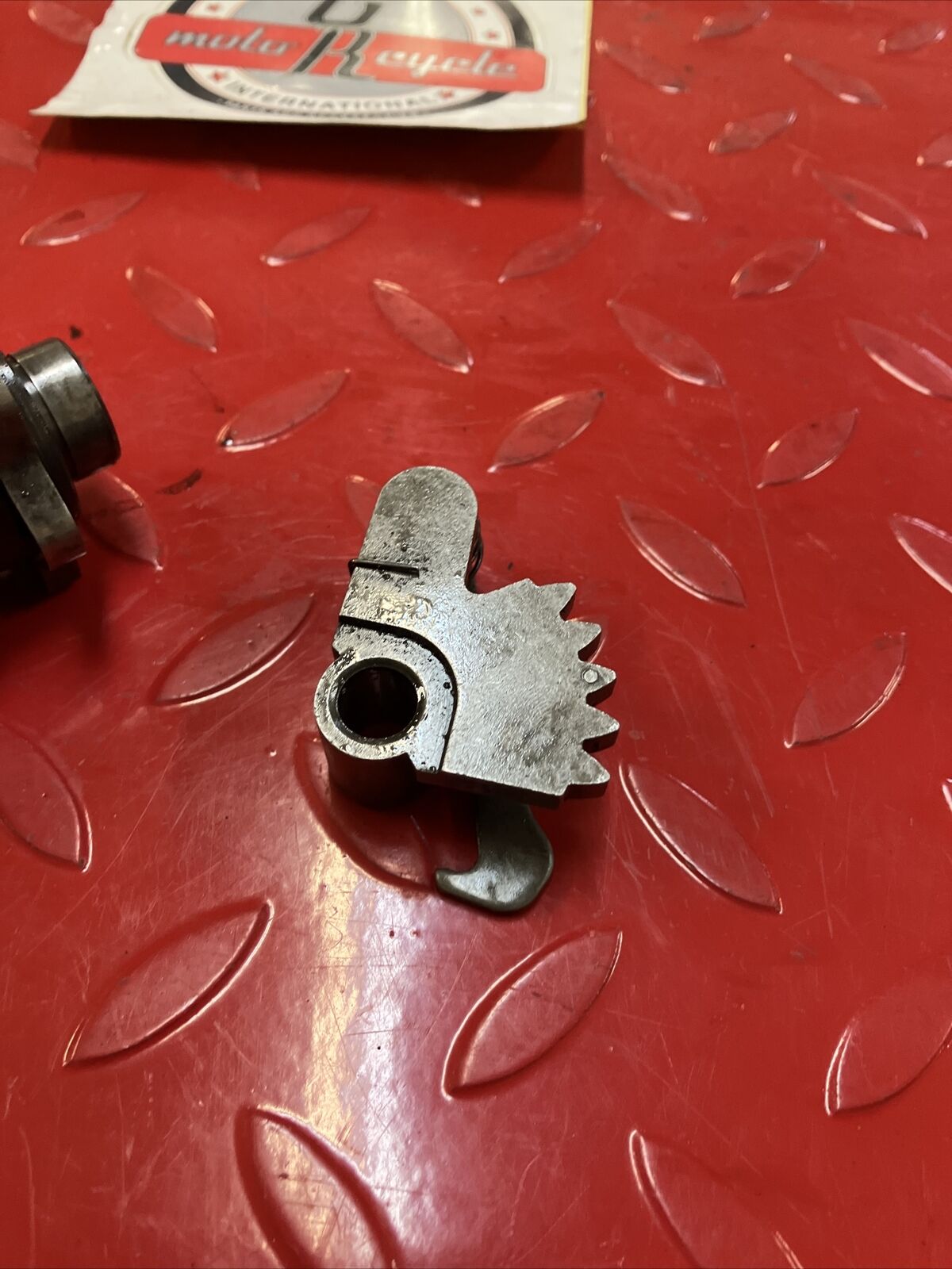 Yamaha YZ400 1977 transmission gearshift gear shift drum cam assy