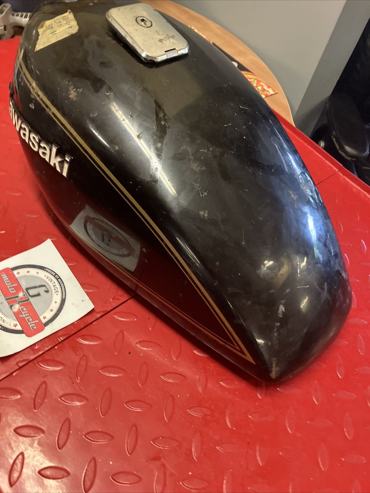 Kawasaki KZ440 LTD 1980 - 1981 fuel tank gas petrol reservoir 4