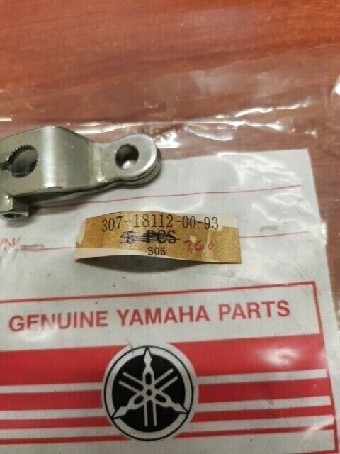NOS Yamaha CS5 LS2 RD125 SHIFT ARM 307-18112-00-93 SUB 4X8-18112-00-00 Y120