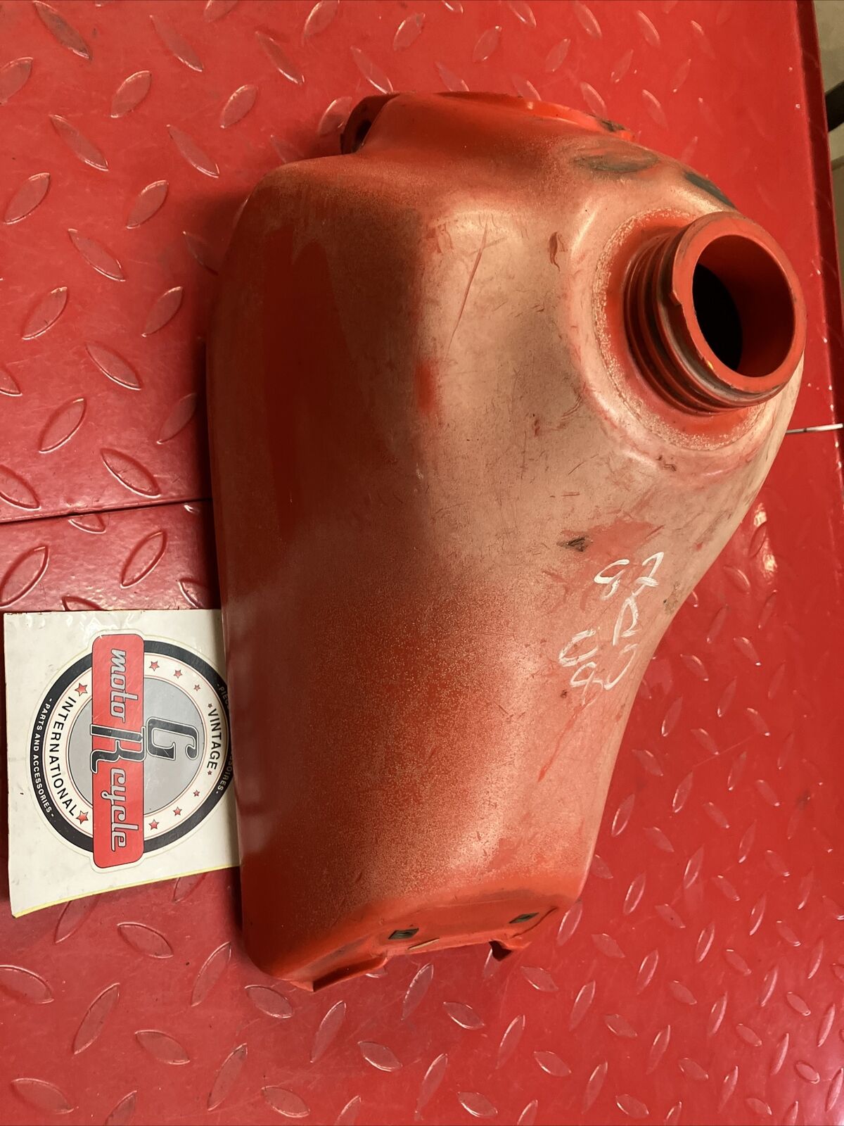 Honda CR80R 1982 fuel tank gas petrol reservoir
