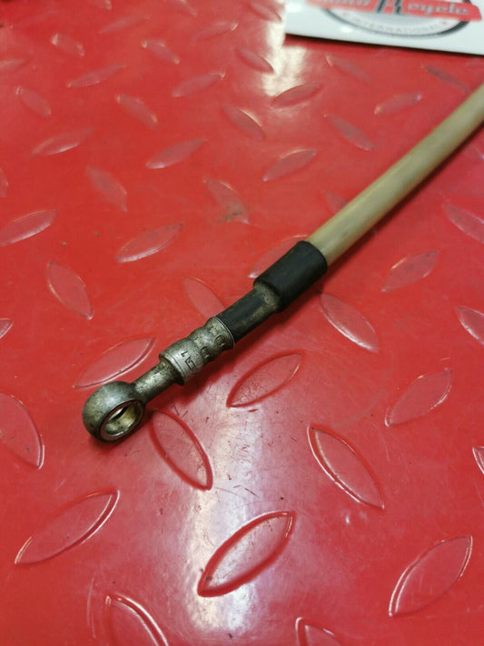 Yamaha YZ250 1988 rear brake caliper master cylinder hose line YZ125