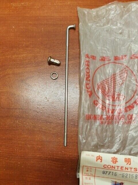 NOS Honda CB350F G K2 K3 SPOKE B (9X159) 97715-5215810 H99