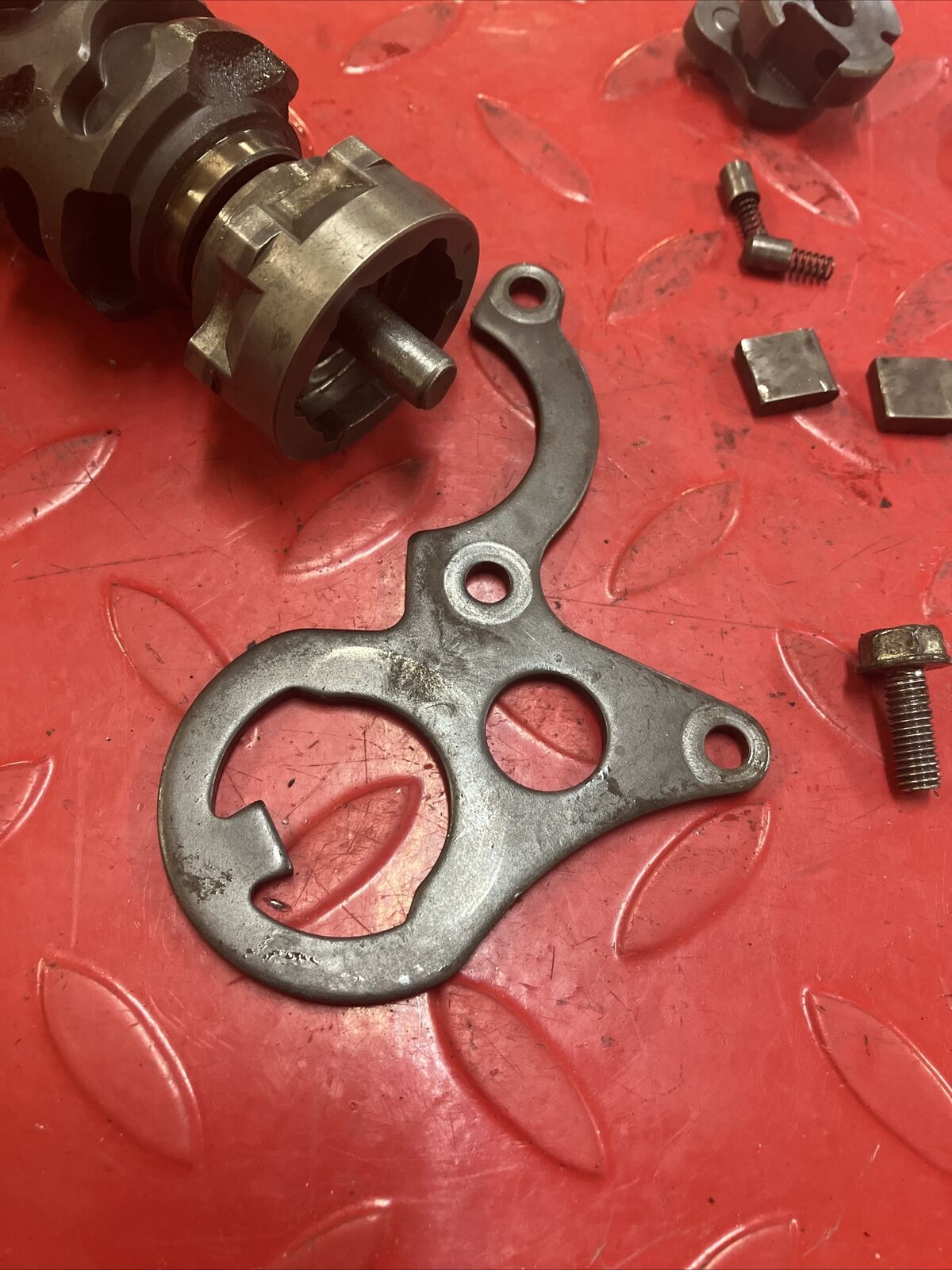 Honda CR125R 1984 transmission gearshift gear shift drum assy