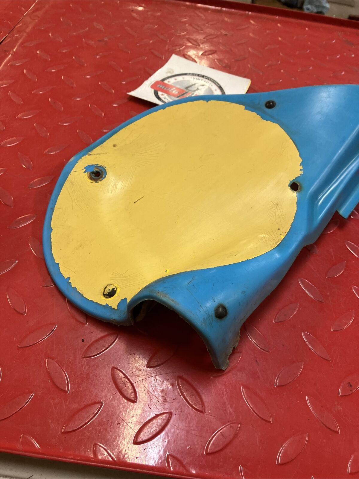 Yamaha IT175 1977 1978 1979 left side cover panel