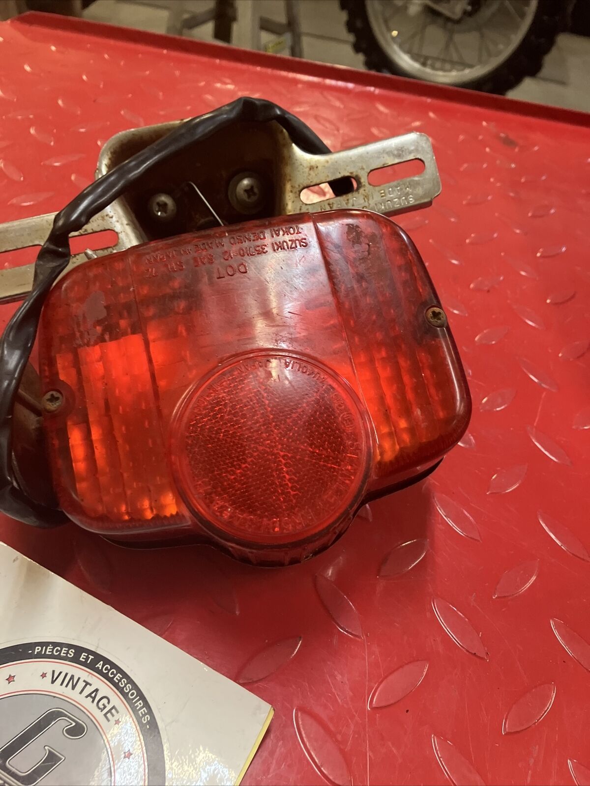 Suzuki RV90 1976 taillight tail light rear combination light