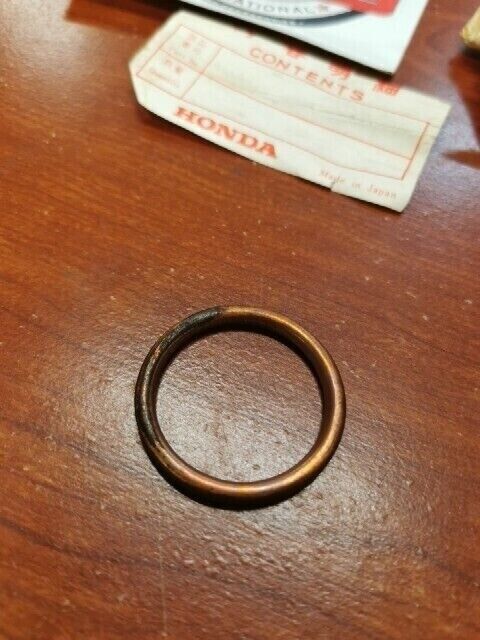 NOS Honda ATC200 CA250T CB100K CB125 CB250 EXHAUST PIPE GASKET 18291-216-000 H73