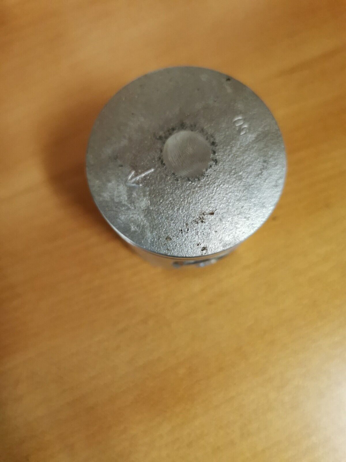 NOS YAMAHA YZ125 MX125 1974 - 1977 PISTON 2 O/S 0.50 537-11636-02-00 Y46