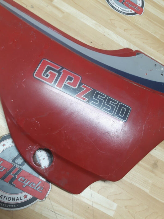 Kawasaki GPZ550 1984 left side panel cover