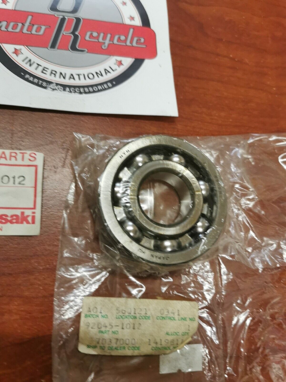 NOS Kawasaki 1981 1982 1987 1988 KZ305 BEARING-BALL #6305N 92045-1012 K25