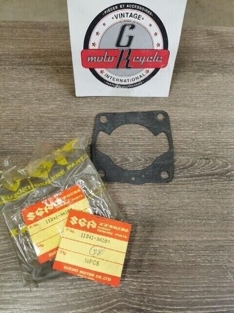 NOS SUZUKI GT185 1973 - 1977 GASKET CYLINDER 11241-36100 S43