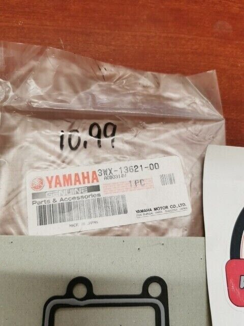 NOS Yamaha CG50 CW50 VALVE SEAT GASKET 3WX-13621-00-00 Y102