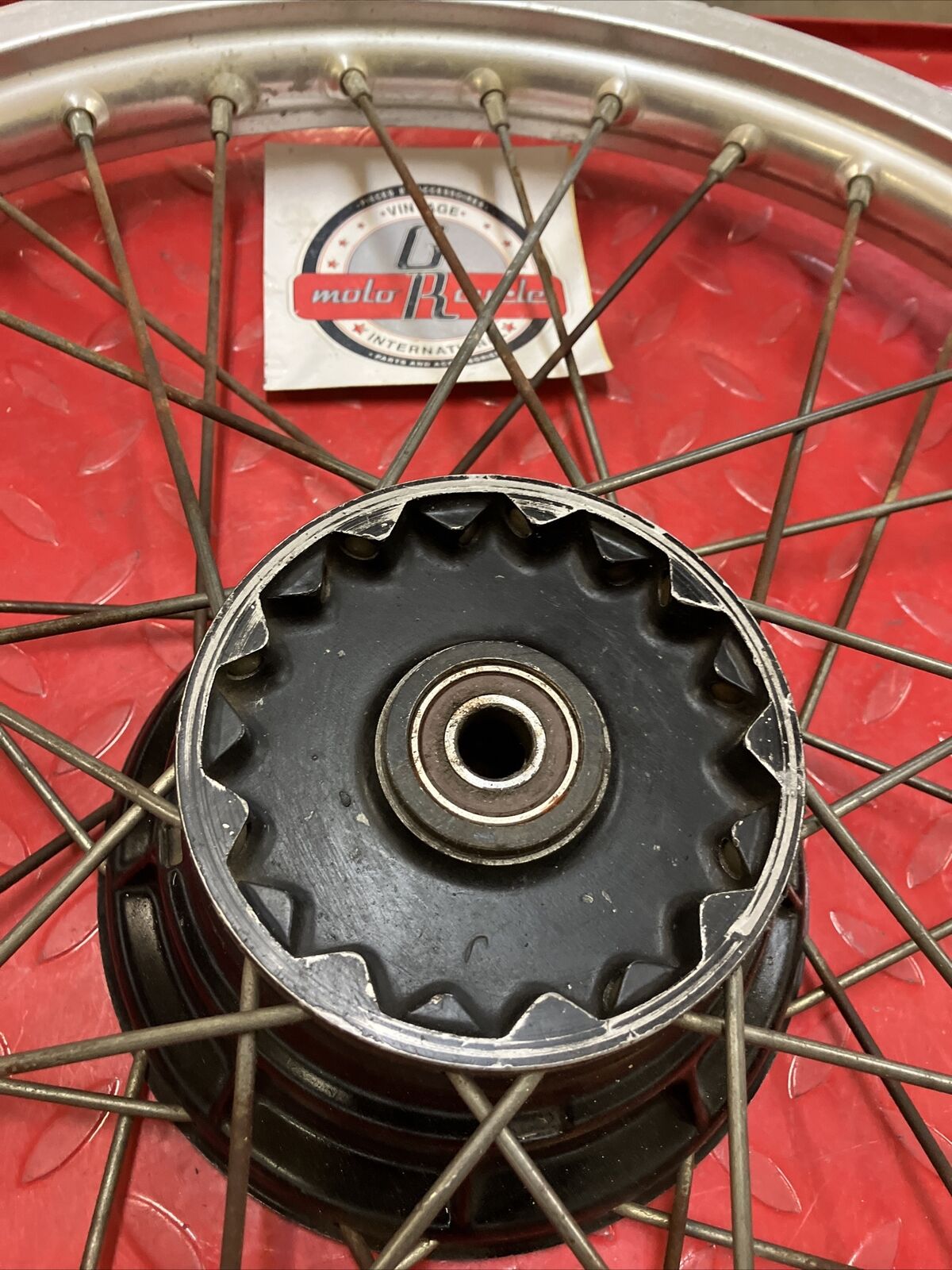 Suzuki RM250 1984 front wheel rim hub RM250 RM500 54110-14121
