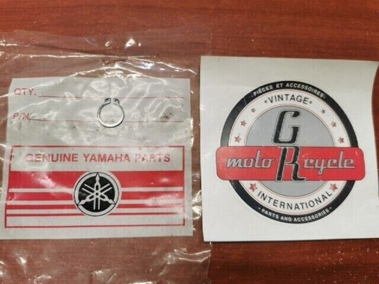 NOS Yamaha AT1 FS1 FS50 CIRCLIP 93410-15005-00 SUB 99009-15400-00 Y136