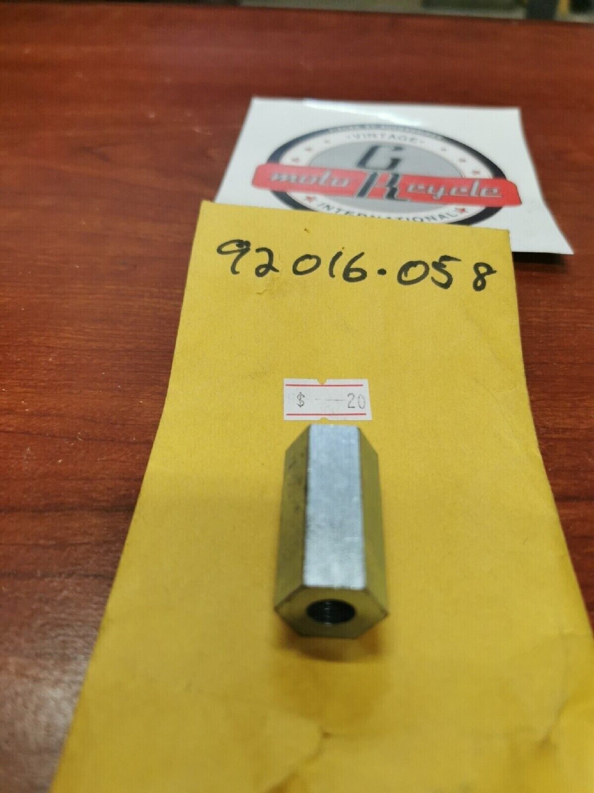 NOS Kawasaki KX250 NUT CYLINDER HEAD 8MM 92016-058 K27