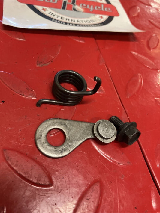 Yamaha YZ125 1983 gearshift gear shift drum stopper spring