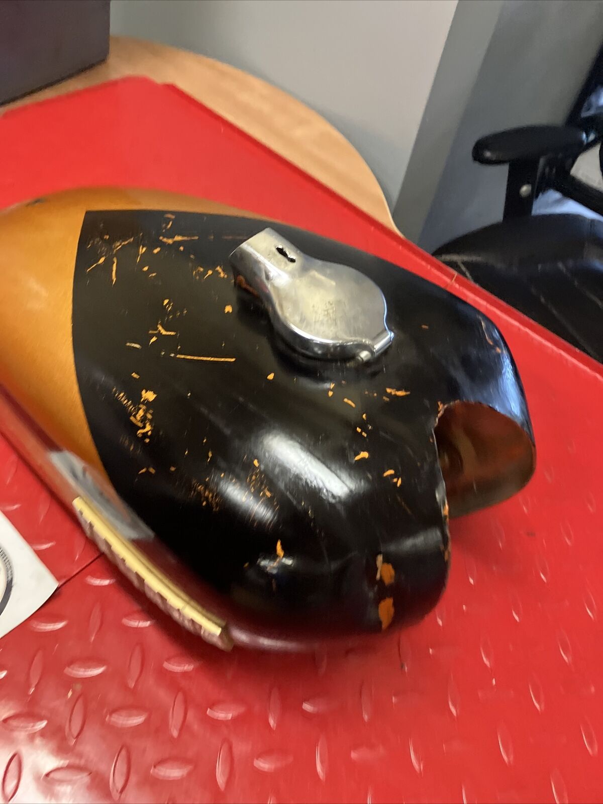 Yamaha TX750 1973 Fuel tank gas petrol reservoir