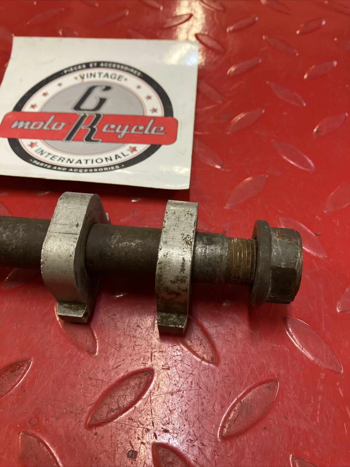 Honda CR250R 1988 wheel axle collar chain adjusters CR125R CR500R 42301-KS6-700