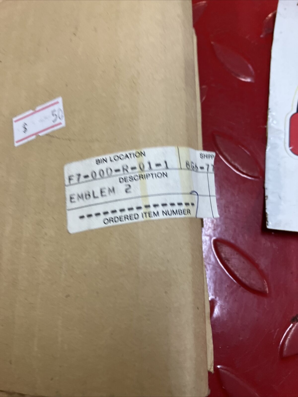 NOS Yamaha EX340 EX440 1978 DECAL EMBLEM 2 8G6-77352-00-00 Y36